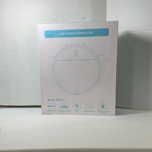 Smart Life Robot Vacuum Cleaner - White